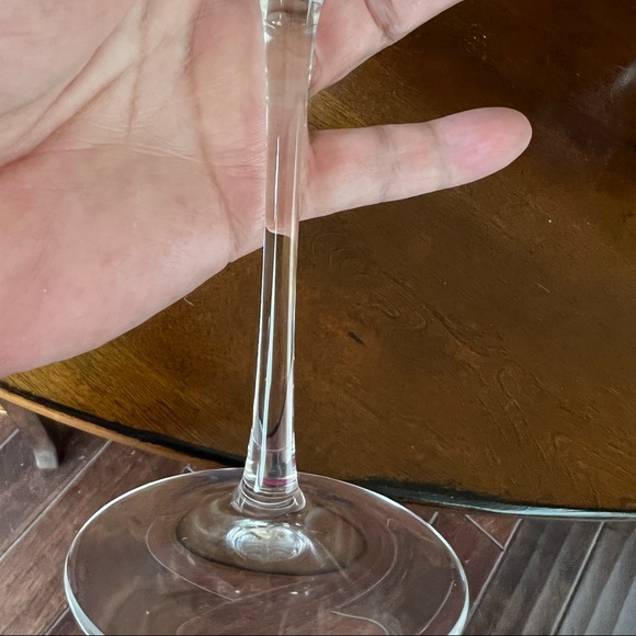 Cristal D'arques Mendocino Set of 3 French 24% Lead Crystal Champagne Flutes - Picture 9 of 10